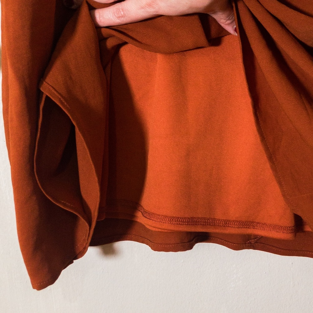 NWT Racheal Rust Dress - Picture 5 of 7